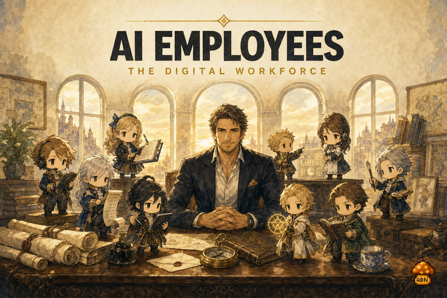 ABN masterpiece trailer - AI employees in motion
